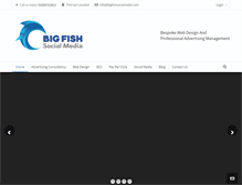 Tablet Screenshot of bigfishsocialmedia.com